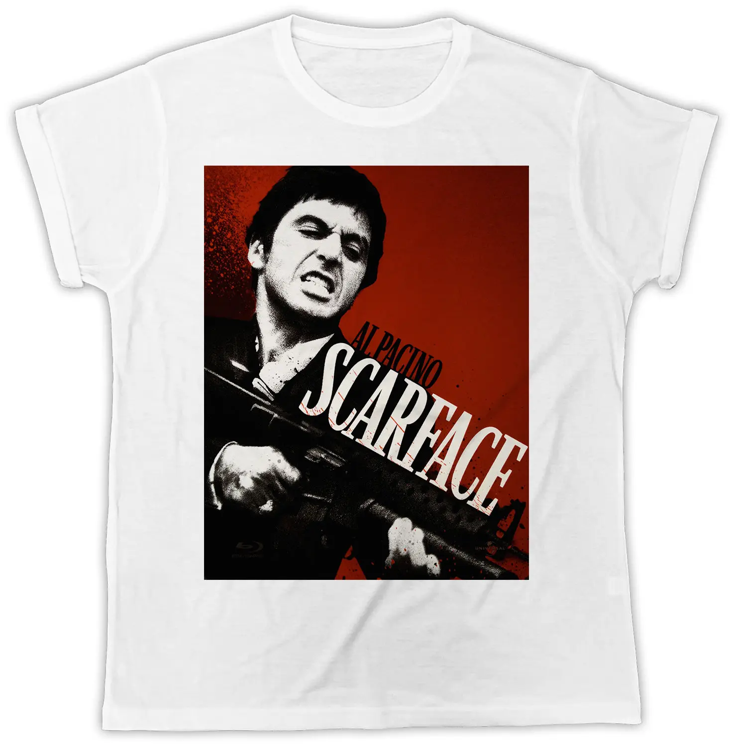 

SCARFACE AL PACINO POSTER AL PACINO & ROBERT DE NIRO SHORT SLEEVE MENS T SHIRT Style Short Sleeve Print Tee Shirt