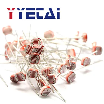 

YongYeTai Photosensitive Resistors 5528 Photoelectric Components Photoelectric Detection Components 5MM (20pcs) free shipping