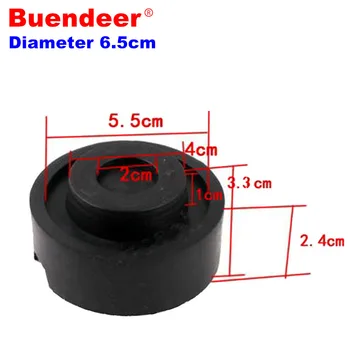 

6.5cm Car Lifting Jack Pad Frame Protector Car Vehicle Jacking Rubber Pad Tool Anti-slip Surface Adapter Floor Slotted Rail