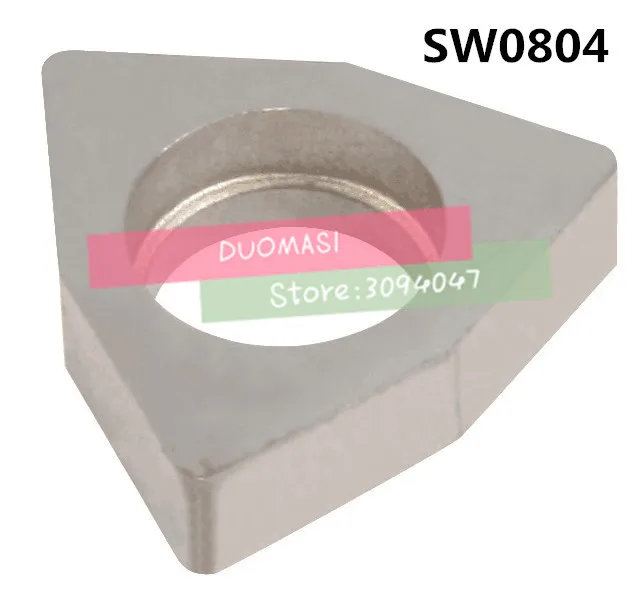 10pcs Sw0804 Hard Alloy Shim Lathe Tool Holder Accessories,suitable For