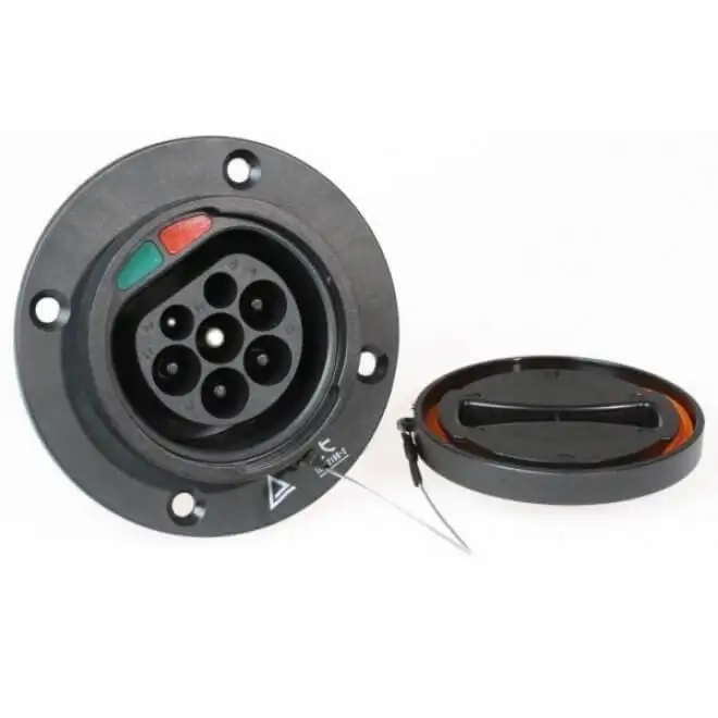 

EV Charging Cable Type 2 Inlet IEC 62196-2 Electric Vehicle Socket EV End European Standard