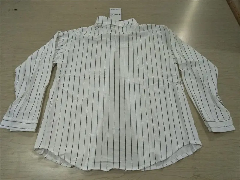 Woherb, Женская Полосатая блуза Kawaii, с Лунной вышивкой, корейские женские топы, блузы, Повседневная льняная рубашка с рукавом «летучая мышь», 20824