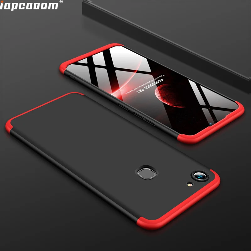 For Vivo Y83 global Fingerprint Cover 360 Full Protection Deluxe Hard Back for vivo y83 Mobile Shell Coque Foundation 6.22 | Мобильные