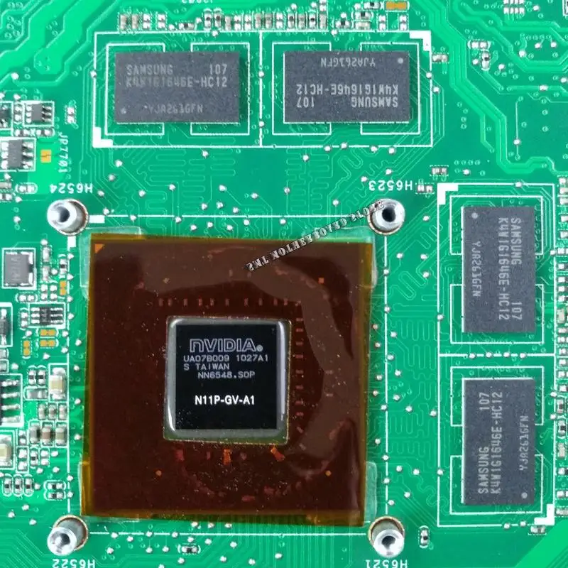 Akemy N73SM материнская плата для ноутбука REV.2.0 For Asus N73S N73SV 2 RAM слот с GT410M/2G Графический