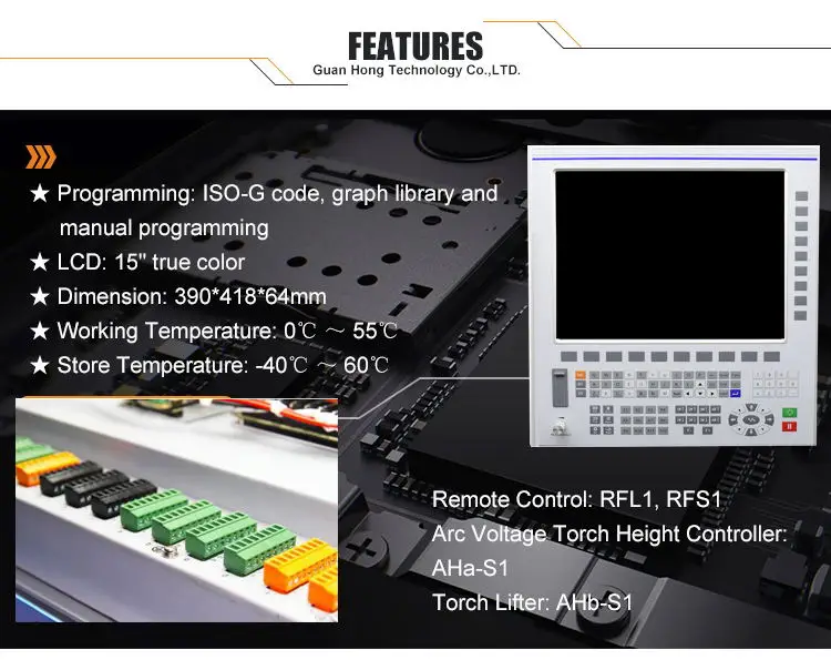 GH-Z4 ЧПУ резки контроллер Поддержка ТГК плазменной пламени резки контроллер