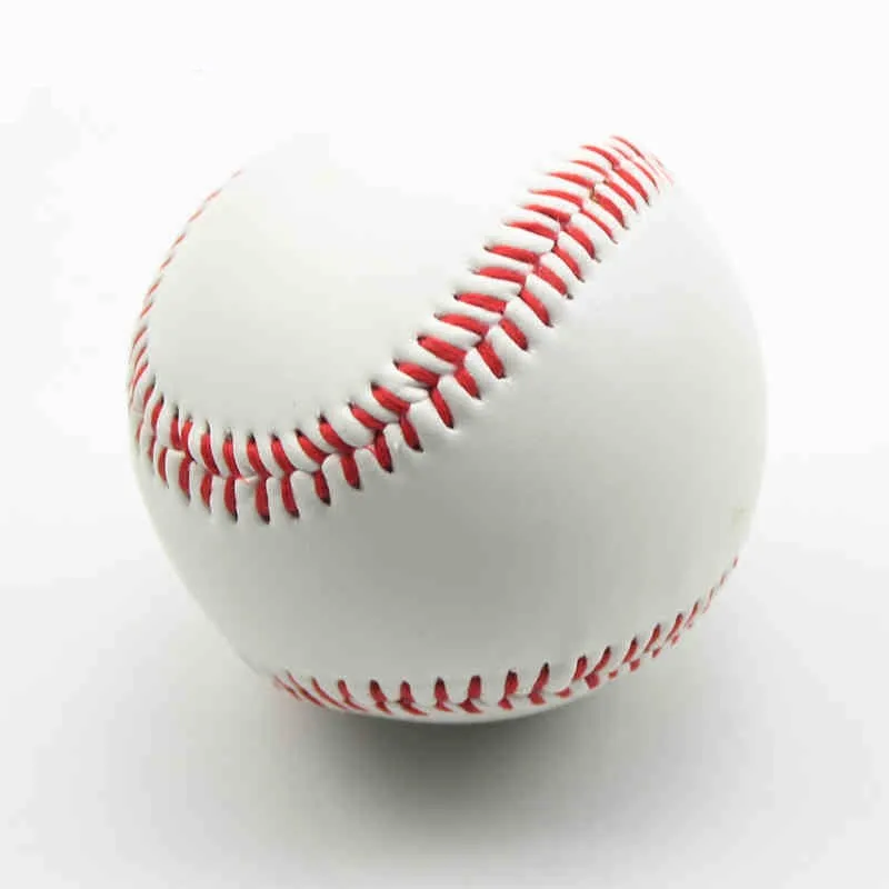 Универсальный 10# ручной работы Бейсбол s ПВХ& PU верхняя твердая и мягкая бейсбольная мячи мяч для Софтбола тренировка Упражнение Бейсбол Мячи