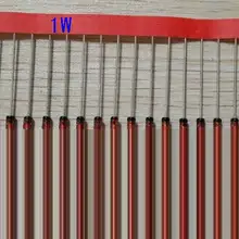 100 шт 1N4750A 1 Вт 27 в зенеровский диод