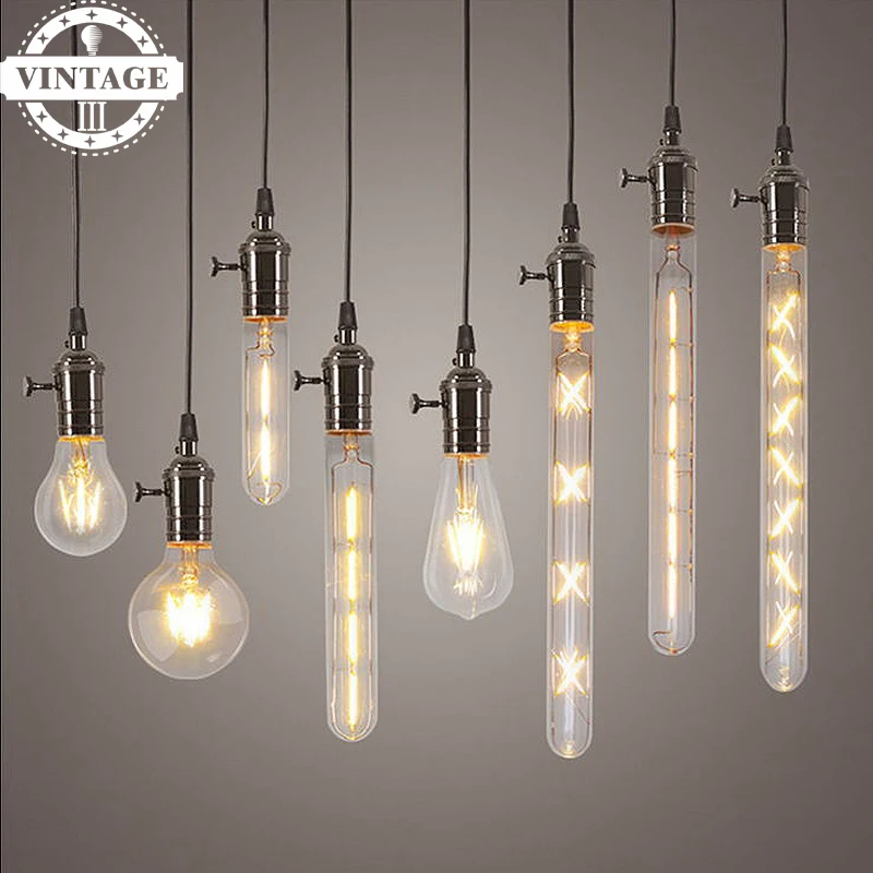 

Lightinbox LED Candle Light Filament Light G80 G95 ST64 220V 2W 4W 6W Bulb Antique Retro Vintage Edison Led Bulb Lamps