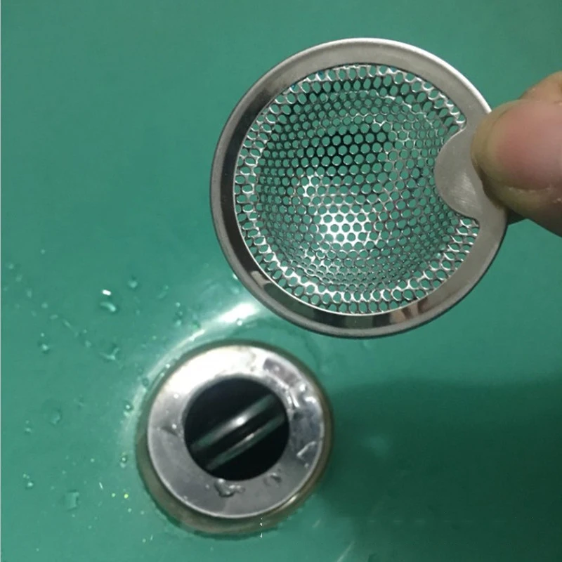 Новая нержавеющая сталь ванная комната умывальник фильтр для волос кухонная раковина напольный слив анти-Блокировка аксессуары для дома инструмент для туалета