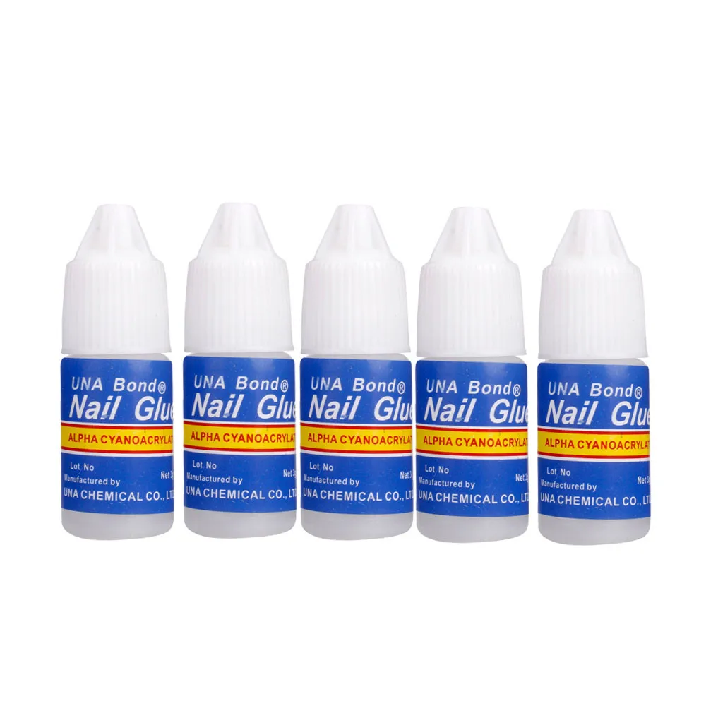 

5 Pcs/Set Nail Glue Use for Rhinestones Nail Stickers False TipsDropship F920