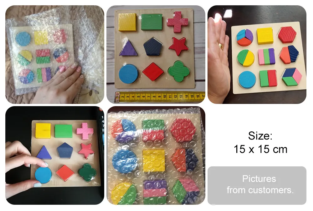 N-Tsi деревянные геометрические формы сортировка Математическая головоломка Монтессори дошкольного обучения обучающая игра Детские игрушки для малышей