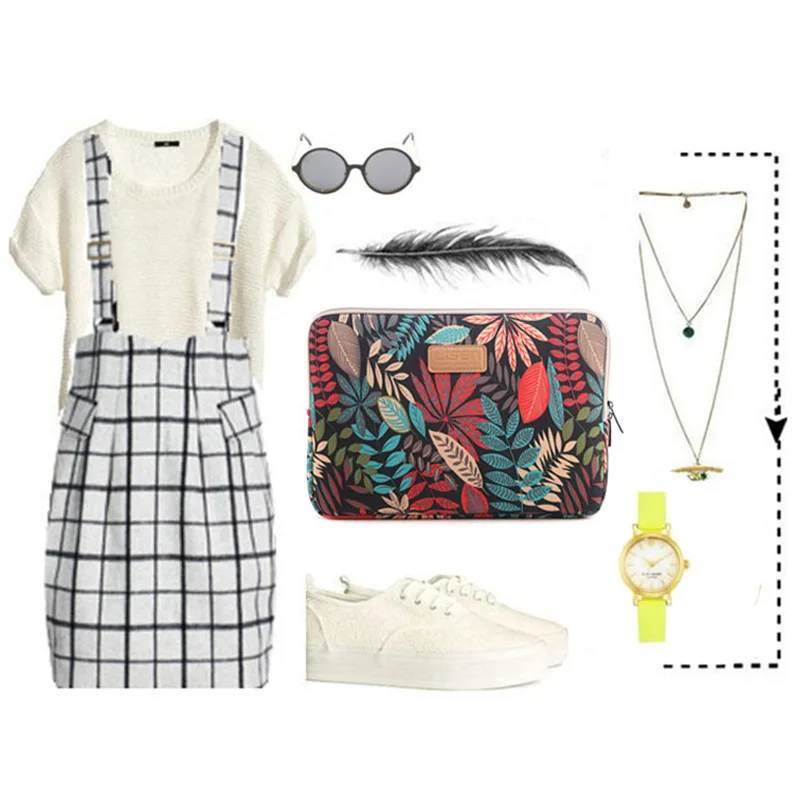 13.3 Inch Print Laptop Cover Case For Book 2 Surface Pro 6 12.3 Protective Sleeve Bag For Xiaomi Mi Notebook Pro 15.6 Air 13 (14)