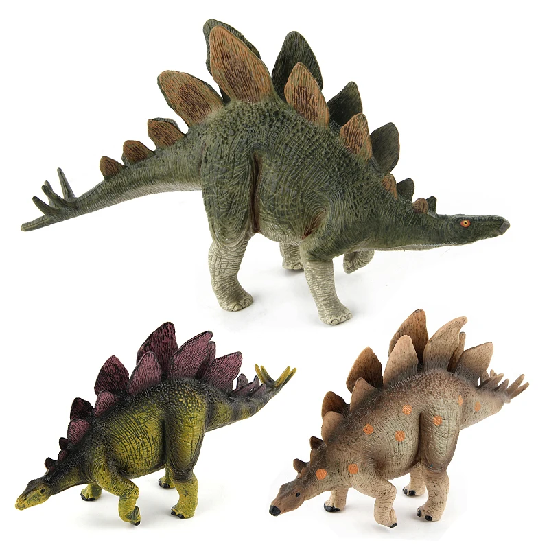 

Jurassic Dinosaur Model Animal Toys Stegosaurus Plastic Action Toys Figures Ornaments Doll Gift For Boys #E