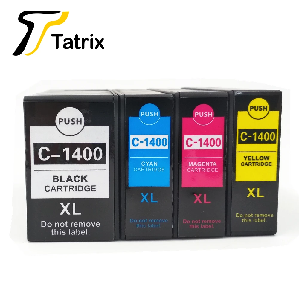 Tatrix PGI 1400 PGI1400 PGI1400XL совместимый чернильный картридж для Canon MAXIFY MB2340 MB2040 MB2140 MB2740