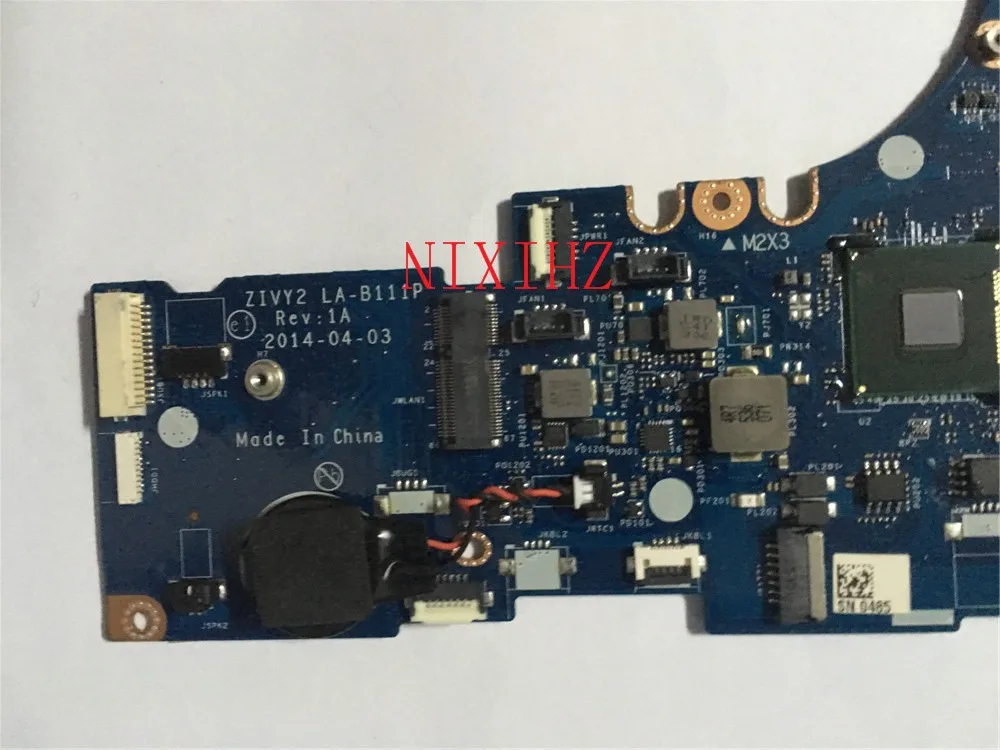 yourui For Lenovo Y70-70 Laptop Motherboard ZIVY2 LA-B111P 5B20H22933 With i5-4210HQ Processor GTX