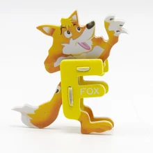 360 шт/партия Мини мультфильм животных Письмо ABC бумага для моделирования 3D головоломки игрушки для детей подарок интеллектуальные игрушки