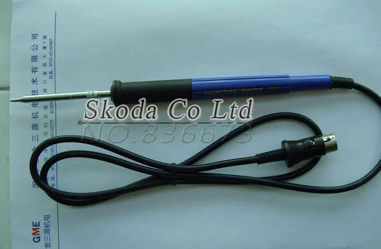 

Free shipping FX-9501 iron handle + 5 pcs T12-I iron tips for HAKKO 951/950/942 soldering station