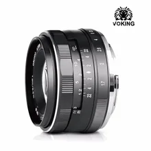 VOKING VK-35mm F1.7 Large Aperture Manual Focus Lens for Nikon1 Nikon1 V1/J1