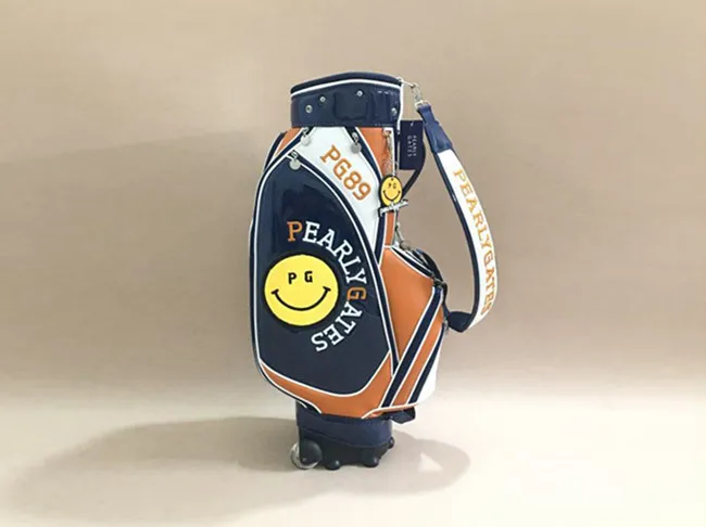 

2019 Pearly Gates Golf Bag Dark Blue PG89 Standard Golf Clubs Bag Pearly Gates Bag With Wheel EMS Free Shipping