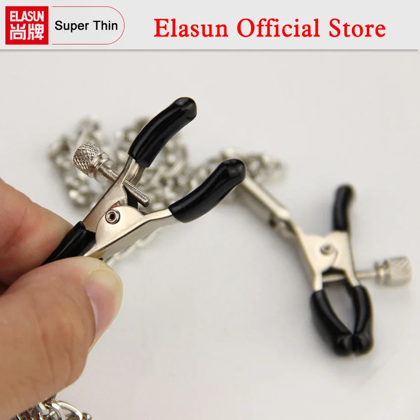 Sexy Nipple Breast Clamps Metal Chain Women Adult Sex Toy for Couples Products Collars Metal Clips Stimulator Teaser Games Sexy Nipple Breast Clamps Metal Chain Women Adult Sex Toy for Couples Products Collars Metal Clips Stimulator Teaser Games