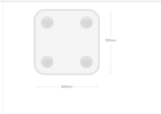 

Original Xiaomi Mi Smart Scale scales Mifit APP Body Fat and Water Content Testing digital weighing With Hidden LED Display