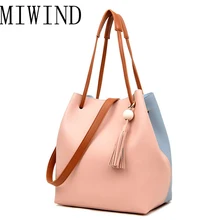 MIWIND/Новинка; Модные женские Сумки из искусственной кожи; женские сумки через плечо; сумки на плечо; высококачественные ручные сумки; TMD236