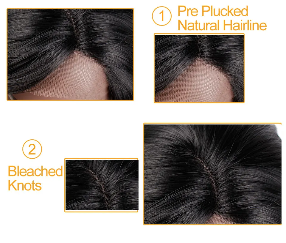 Короткие Волнистые Синтетические передние парики на кружеве для Женский, черный боб парик бесплатная часть 6 дюймов волна афроамерикано