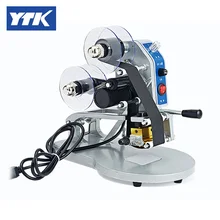 YTK ручной номер слова Дата печатная машина для мешка, бумаги и пленки измельчения