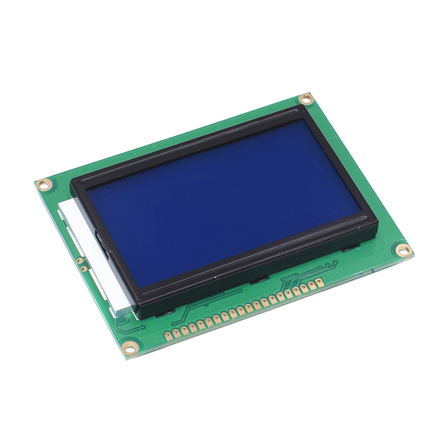 

128*64 DOTS LCD module 5V blue screen 12864 LCD with backlight ST7920 Parallel port LCD12864 128x64