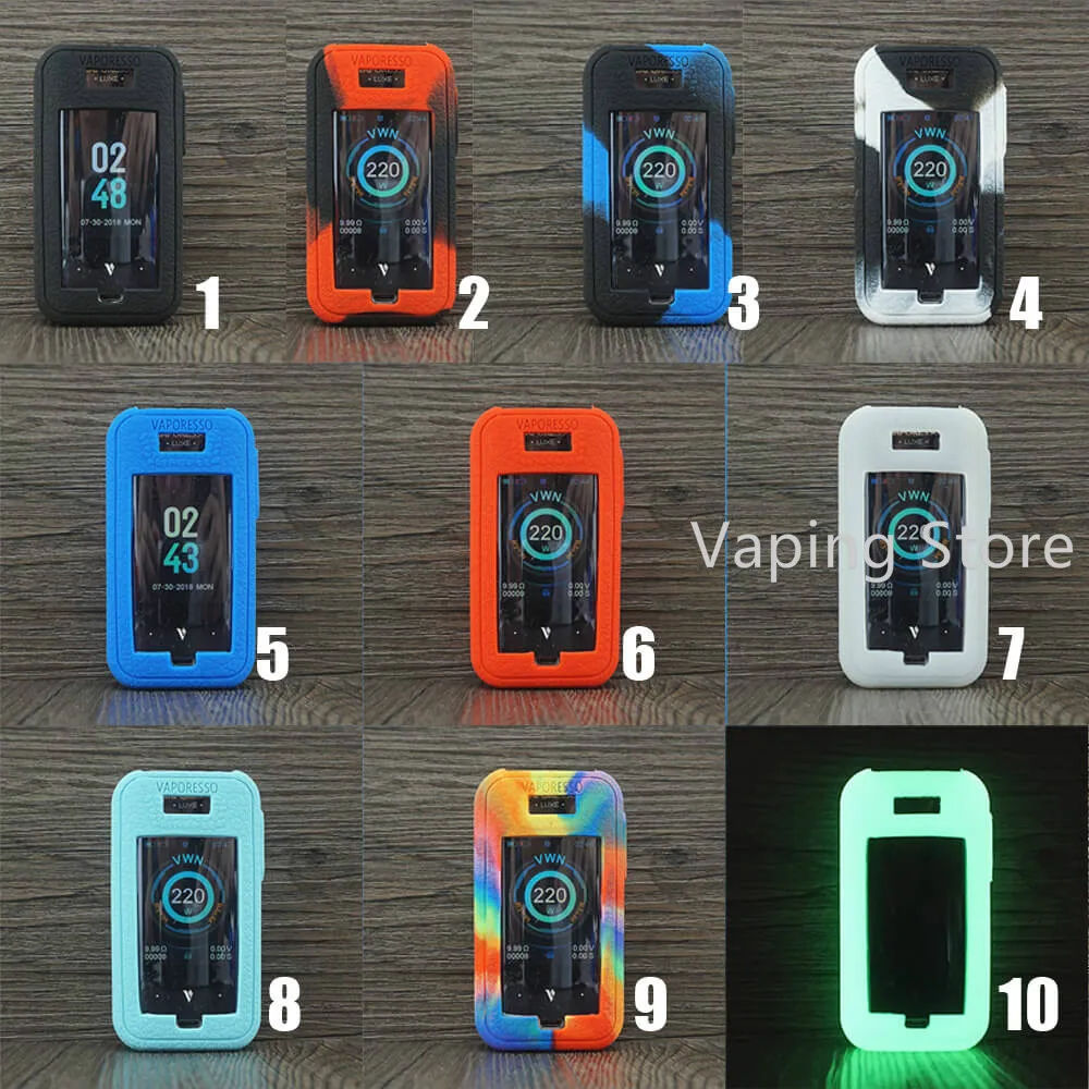 

VAPORESSO LUXE 220W Silicone Case Protective Cover Shield Wrap Sleeve Skin