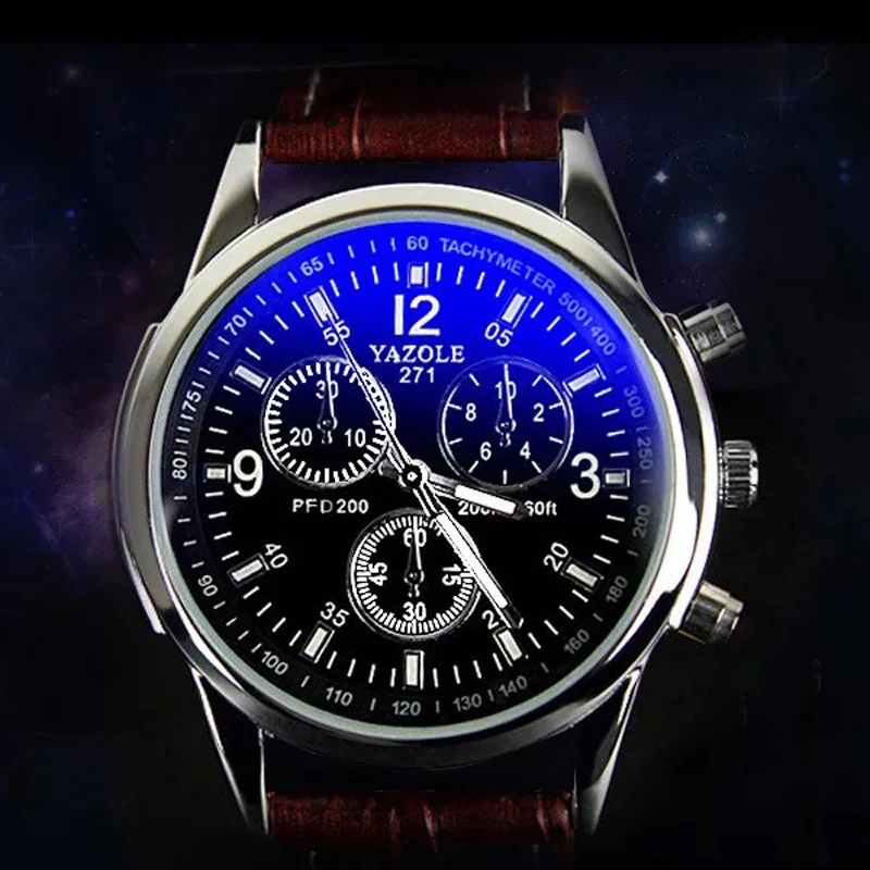 

2018 New Yazole Men watch Luxury Brand Watches Quartz Clock Fashion Leather belts Watch Cheap Sports wristwatch relogio male
