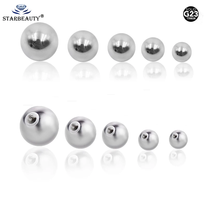 5pcslot1416G28mmStainlessSteelBallForBodyJewelryFinding