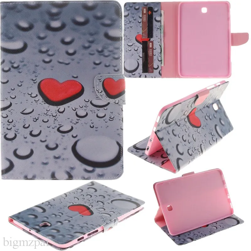 For Samsung Galaxy Tab S2 8.0 Case High Quality Fashion Insider Painting PU Leather Cover Case For Samsung T710 SM-T715 T715 (47)