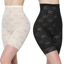 Новая формирующая одежда для женщин Высокий пояс для талии кружевные трусики тонкий животик нижнее белье для формирования тела