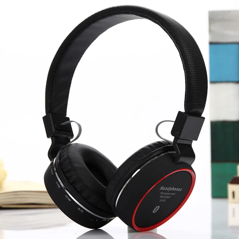 

Over Ear Headphones,SH10 Foldable HiFi Stereo Built-in Mic and Wired Mode Headphone