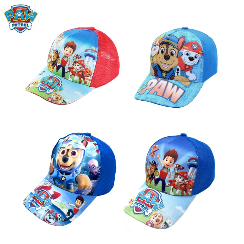 Шляпа от солнца Paw Patrol chase skye плоская кепка в стиле хип хоп детская модная игрушка