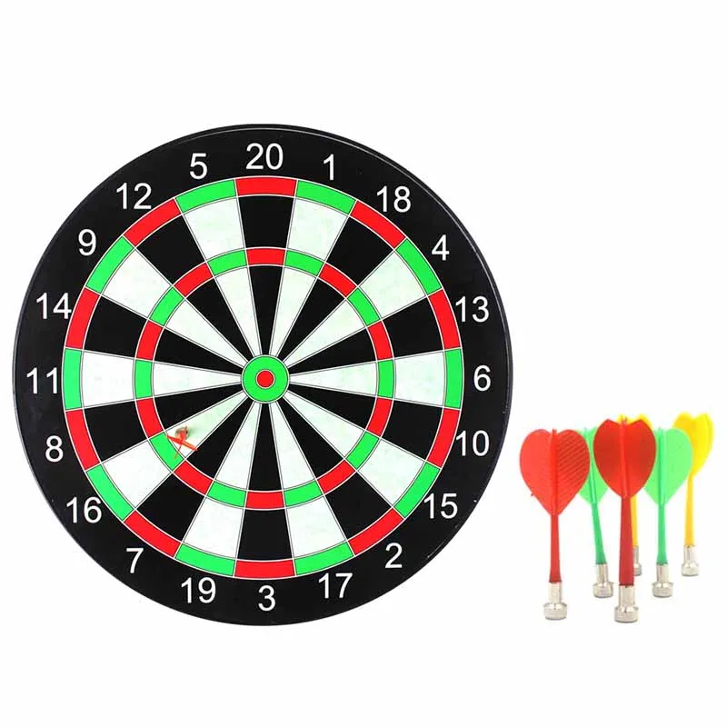 Indoor 12/15/17 Inch Dart Board Set Professional Tournament Dartboard