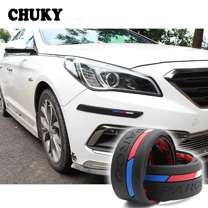 

Car Anti-collision Strip Bumper Protector decorative Sticker for Ford Focus 2 3 Fiesta Mondeo MK4 Ranger Toyota Corolla chr RAV4