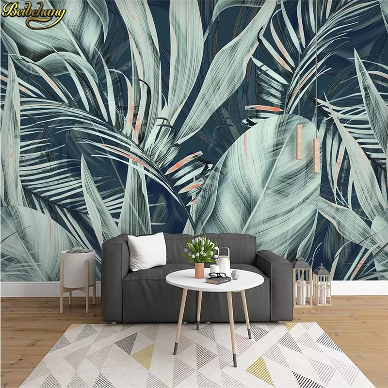 beibehang Custom Medieval tropical flower bedroom wallpaper for living room birds background photo wall paper home improvement