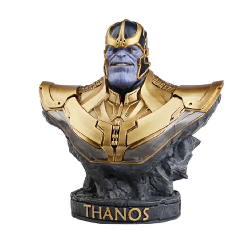 

Avengers:Infinity War Supervillain Thanos Sculptures Bust PVC Action Figure Collection Model Toy G1110