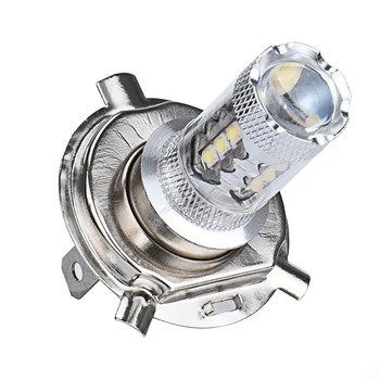 

Headlight LED Fog Light Bulbs DRL 800lm/pc Aluminum alloy Sliver 2Pcs 2 X 80W White H4 9003