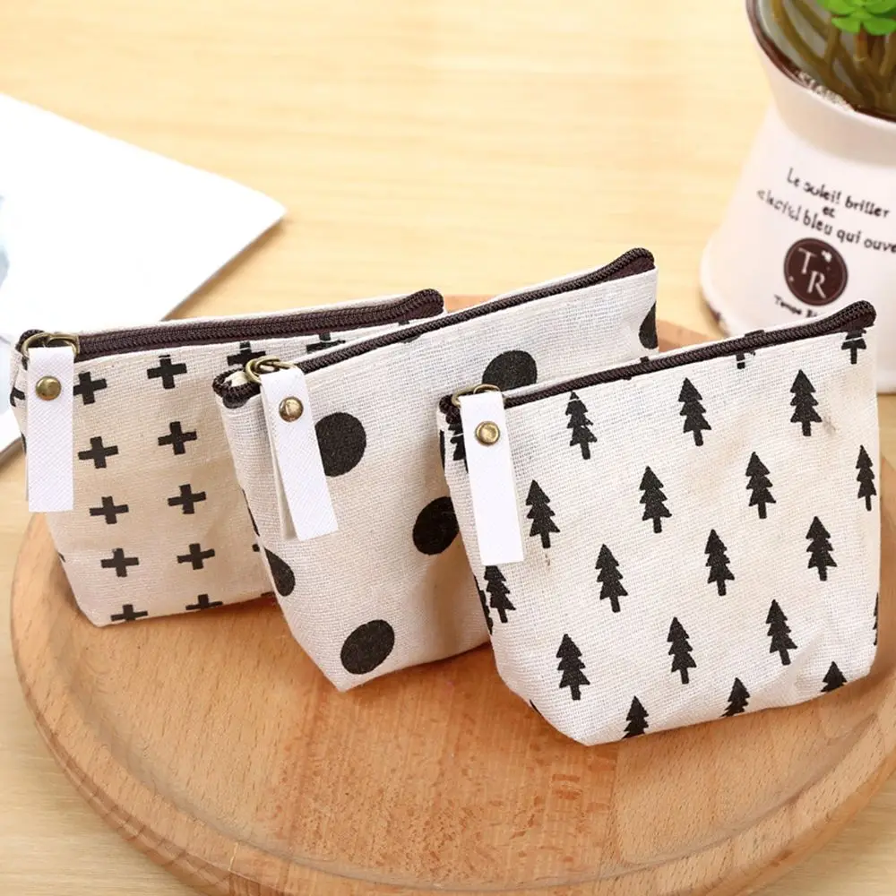 

1PC Fashion Women Girls Mini Bag Printing Flower Cosmetic Coin Purse Wallet Bag Change Pouch Key Holder High Quality