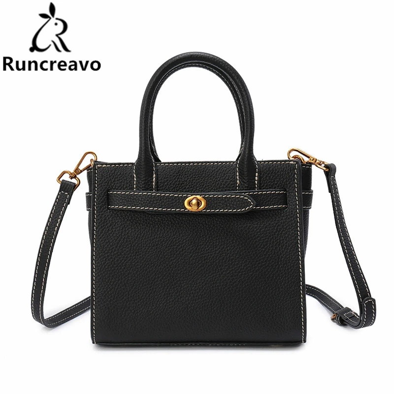 

Genuine Leather Woman Package High Quality Head Layer Cowhide Small Handbag New Pattern Solid Straps Joker Single Shoulder