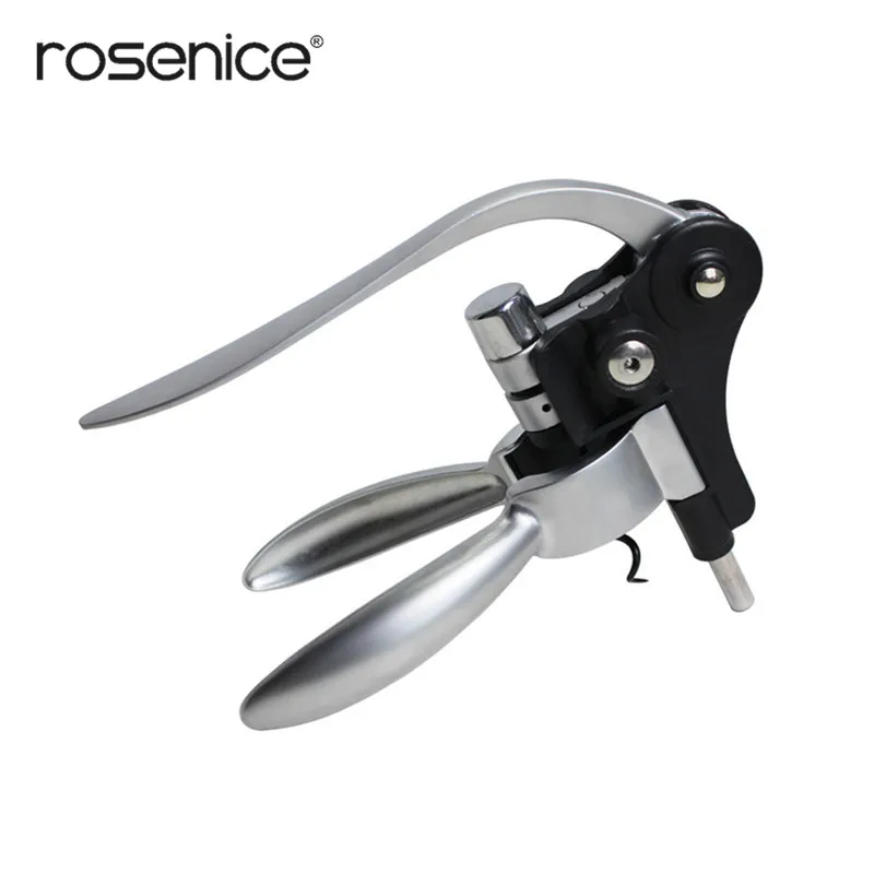 Baratos Acero inoxidable lindo conejo estilo abrebotellas herramienta creativa sacacorchos abridor de botellas de corcho