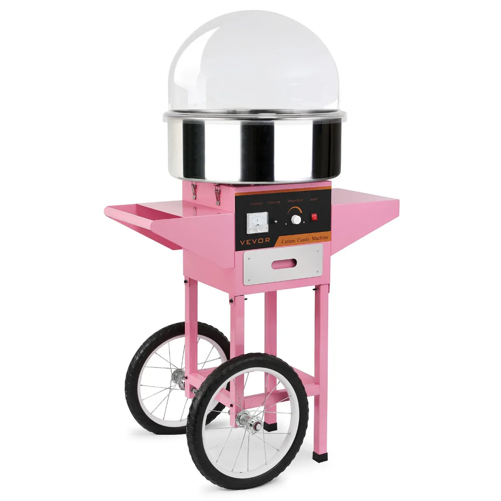 

VEVOR Cotton Candy Machine / Floss Maker Clear 20.5" Bubble Cover Shield WITH CE