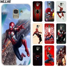 Жесткий чехол Marvel Hero с человеком-пауком для samsung Galaxy J2Pro J4 J6 J8 J3 J5 J7 2017EU Prime CORE Plus Модный чехол