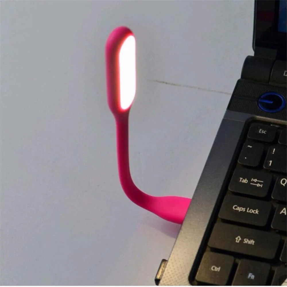 Flexible Portable font b USB b font 5V 1 2W LED Lamp Mini Table Protect Eye