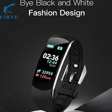KINYO модный смарт-браслет монитор сердечного ритма Смарт-браслет цветной дисплей экрана погоды спортивный браслет KYP-009