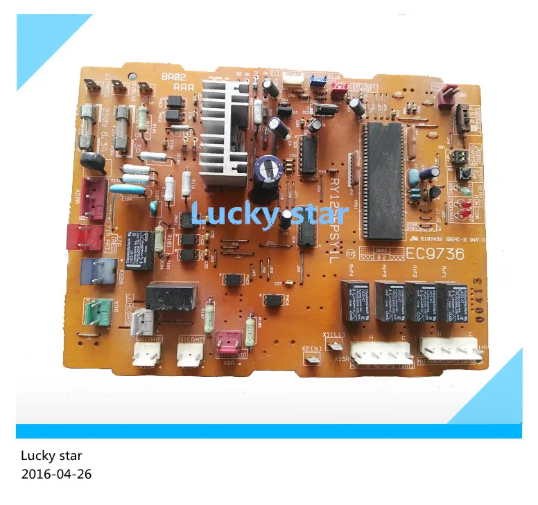 

95% new for Air conditioning board circuit board RY125FPSY1L EC9736 computer board good working