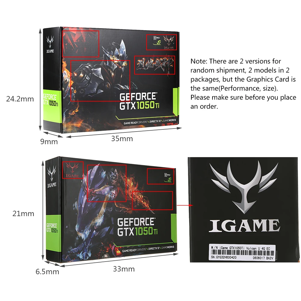 Красочные видеокарты GeForce GTX iGame 1050Ti GPU 4 Гб 128 бит 14 нм 7000 МГц игровая видеокарта GDDR5 PCI-E X16 3,0 DVI+ HDMI+ DP 3 порта